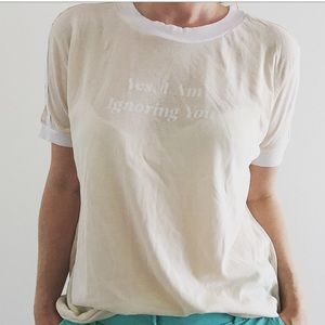 New Wildfox I’m Ignoring You Tee